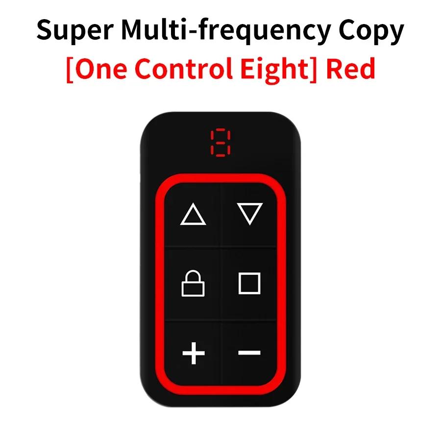 

Universal Multi Frequency Garage Door Remote Control Duplicator 8CH 8 in 1 300-915MHz Gate Remote RF433 868 MHz Code Transmitter