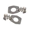 Hot Water Heater Cover Cam Lock Metal Door Latch Fastener Compatible for Cupboards RVs Trailer Camper Accessorie 2-Piece