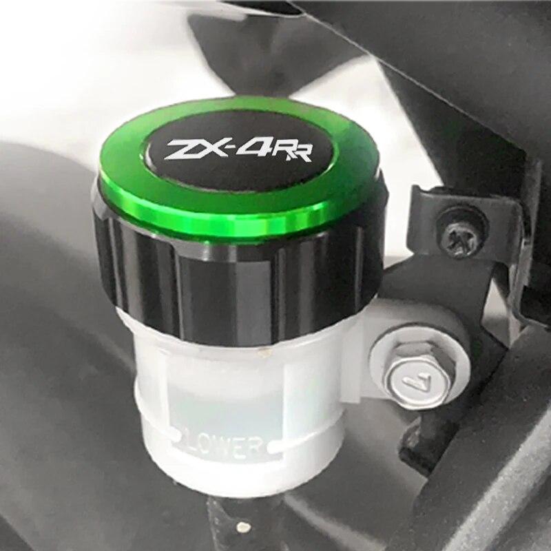For Kawasaki Ninja ZX4RR ZX4R ZX-4R RR 2023 Motorcycle Front and Rear Brake Fluid Cap Protection and Filler Cap Accessories