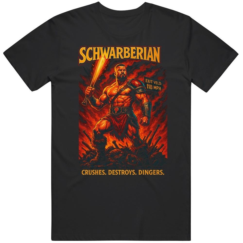 

Funny Kyle Schwarber Schwarberian Gift Idea T Shirt 4XL