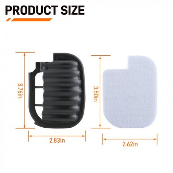 Air Filter 530057925 & Air Filter Cover 530058687 For Poulan Craftsman Chaaws