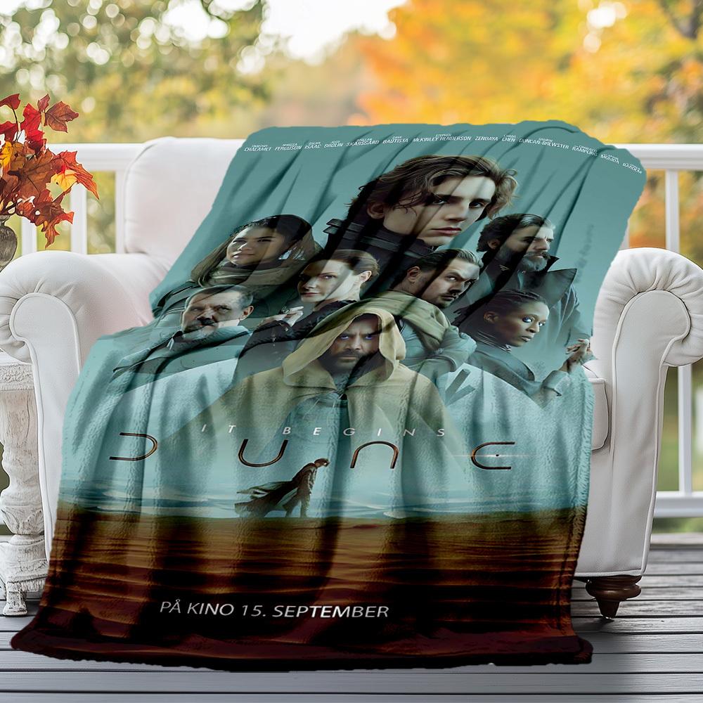 1pc Dune It BeginsOutdoor Flannel Blanket Soft Plush Decor for Picnics, camping,Bedroom, Playroom, or Lunch Breakn1141A