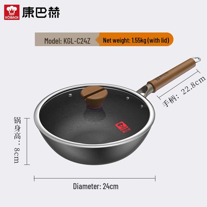 Kangbah Old Blacksmith Cast Iron Wok