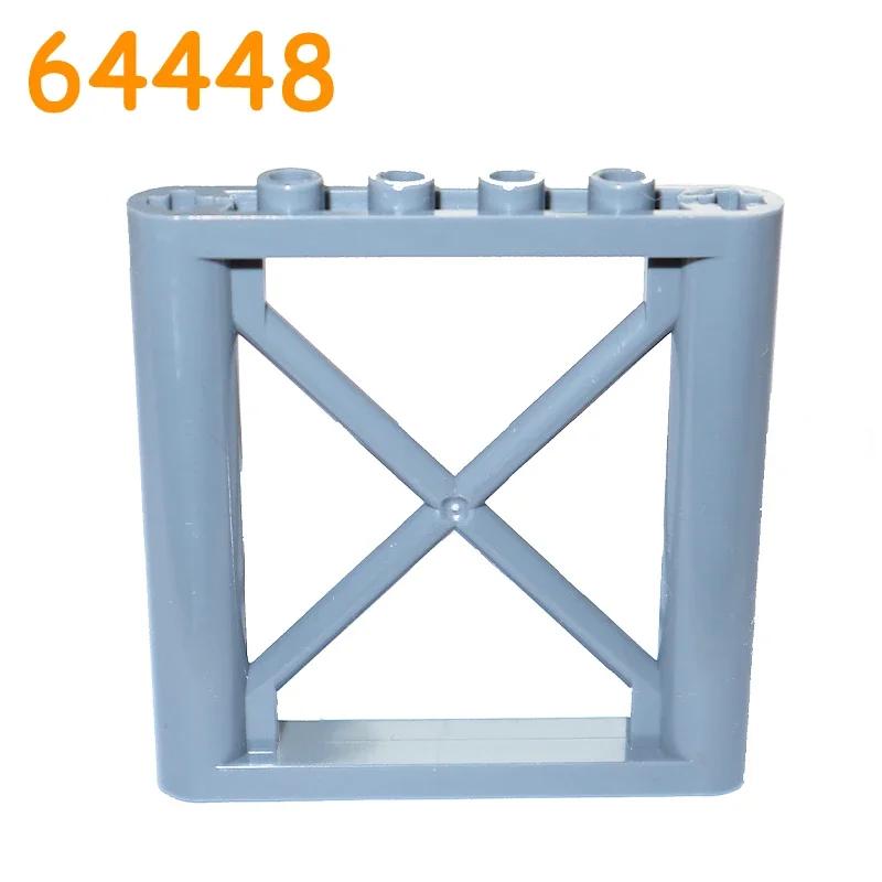 Non-Toxic Railing Stair Barrier Ladder Guard Bar Castle Garden Farm Military Building Block Moc Part Fence City Accessories Assemble Brick