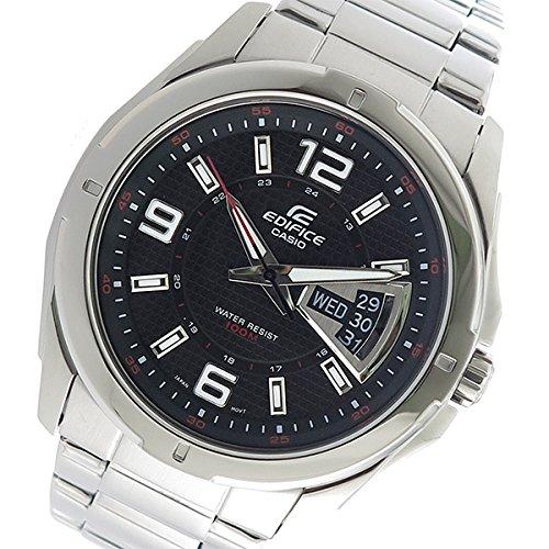 Casio EDIFICE Quartz Men's Watch EF-129D-1A Black [Parallel Import]