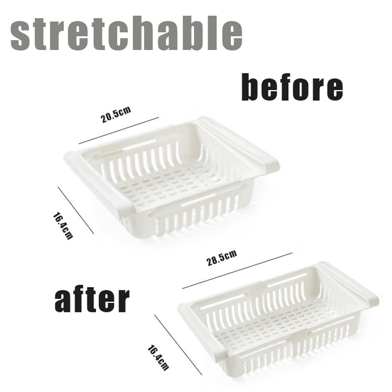 Fridge Organizer Storage Box Creative Multifunctional Refrigerator Drawer for Fruit Egg Food Plastic Storage Container Shelf