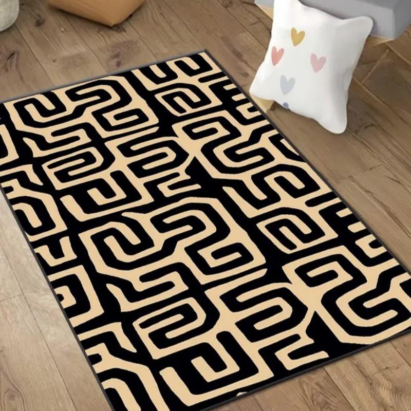 Savannah Area Rug,African Runner,Afrocentric Non Slip Carpet,Safari Ethnic Floor Art Rug African,Print Rugs,gift Rug