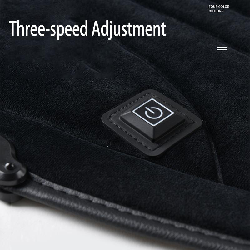 1Pcs Graphene Heated Car Seat Cushion 12v/24v Winter Heating Pad Car Universal Warmth Insulation Electric Heating Seat