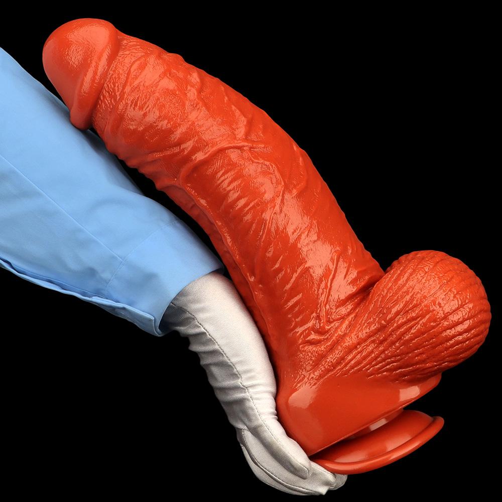 35*8cm Gigantyczne Dildo Ekspander Analny Masturbator Dorosła Zabawka Seksualna dla Mężczyzn i Kobiet Realistyczny Penis Duży Kutas 18+