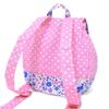 COLORFUL CANDY STYLE Backpack for Baby Perfect for First Cute Polka Dots with White Includes Pocket Tissue Pouch Girls, & Kids, Baby's Birthday, (Pink