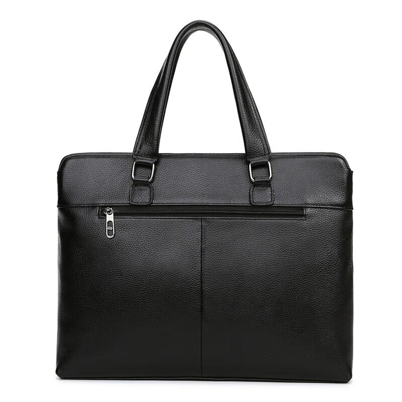 Simoer First-Layer Cowhide Business Briefcase