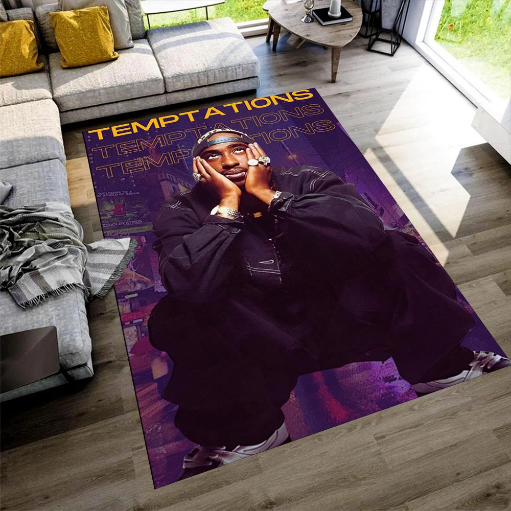2pac Carpet Suitable for Dining Room Decorate room Playrooms Game Room Antislip Carpet Office home decor Perfect Gift for Women/Men