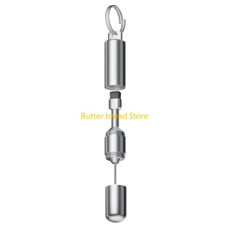 

W89C Portable Keychain Card Removal Tool And Soft Bristles Brush For Device Maintenance CN
