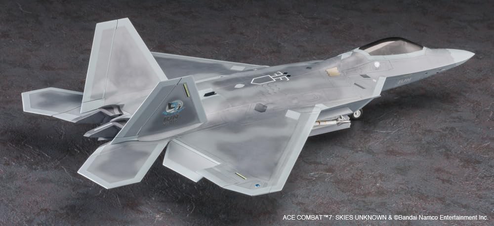 Hasegawa Creator Works Series Ace Combat 7 Skies Unknown Raptor Mobius 1 scale plastic model SP571 F-22 (IUN specification) 1/48
