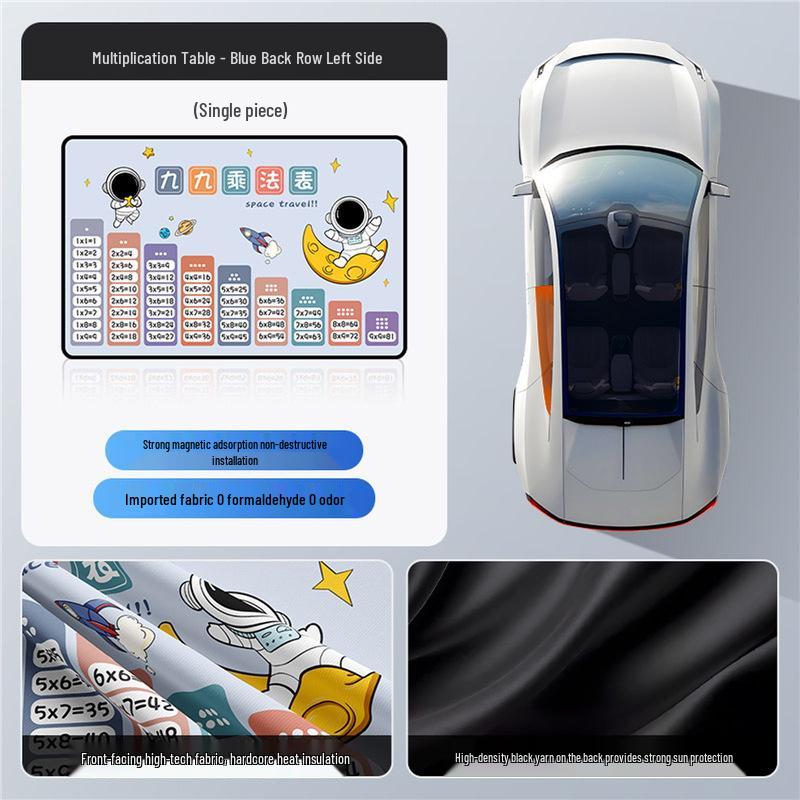 Magnetic Car Sunshade Privacy Curtains for Side Windows