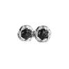 Earrings with Tiny Inlaid Zirconia, Elegant Ear Studs for Nourishing Ear Piercings, Showcasing Individuality.