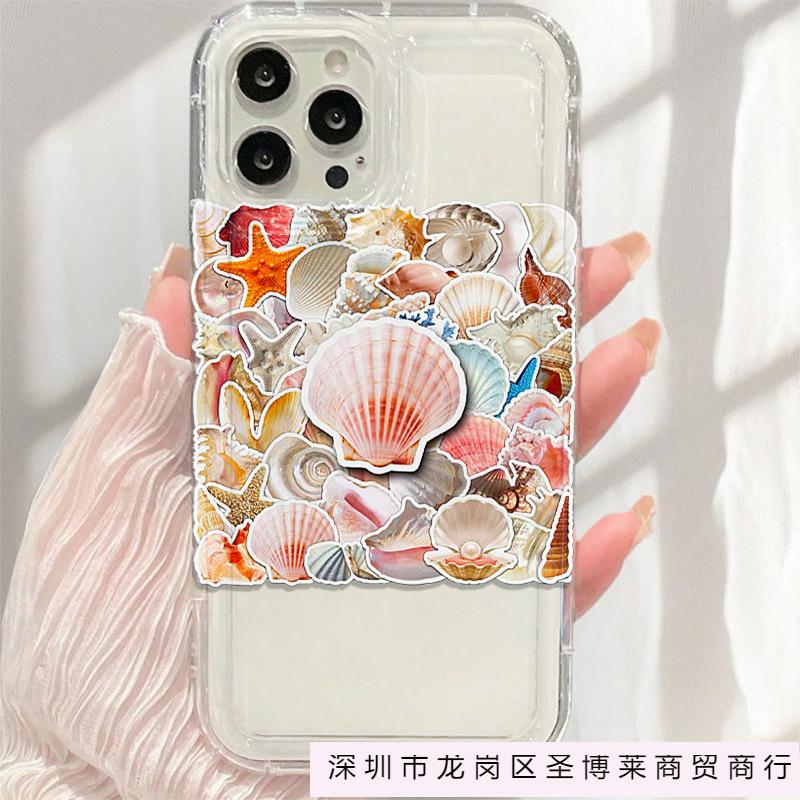 Marine Shell Pearl for iPhone Case 11 Apple 12/13/14/15/16ProMax Phone Case