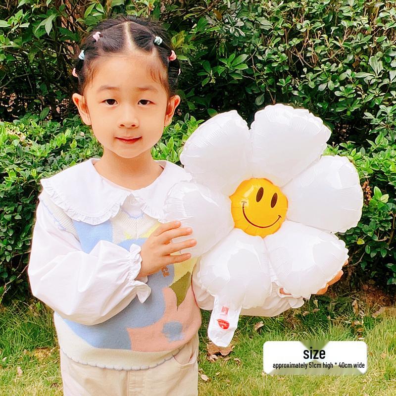 White Number Balloons for Kids' First Birthday Party Decorations