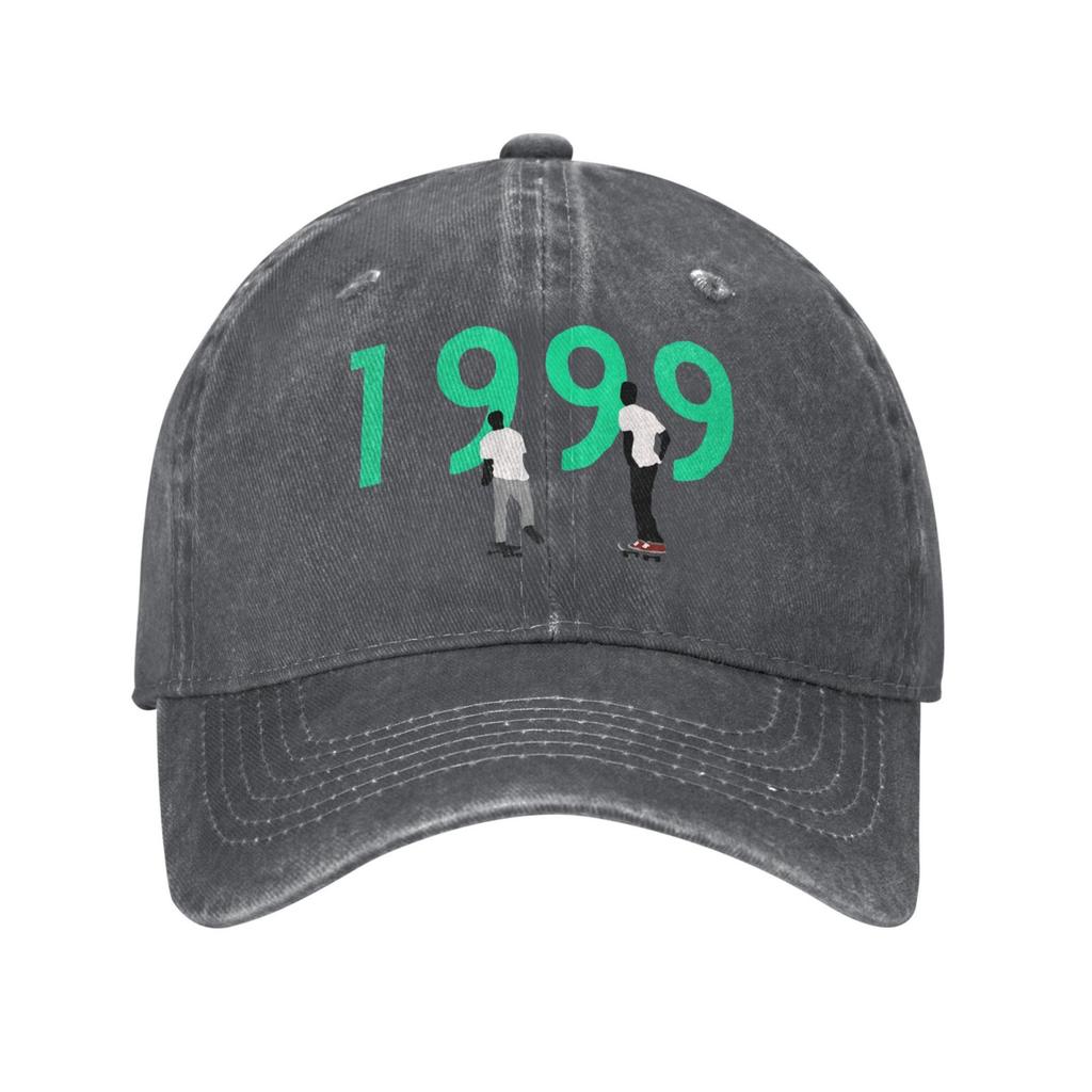 Joey Rapper Badass Singer 1999 Cap Unisex Casual Washed Cowboy Cotton Hat Adjustable Outdoor Sports Caps Gray
