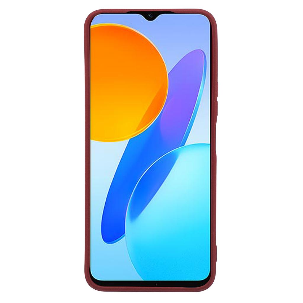 For Honor X8 5G Case Anti-fingerprint Double-Sided Matte TPU Phone Back Cover