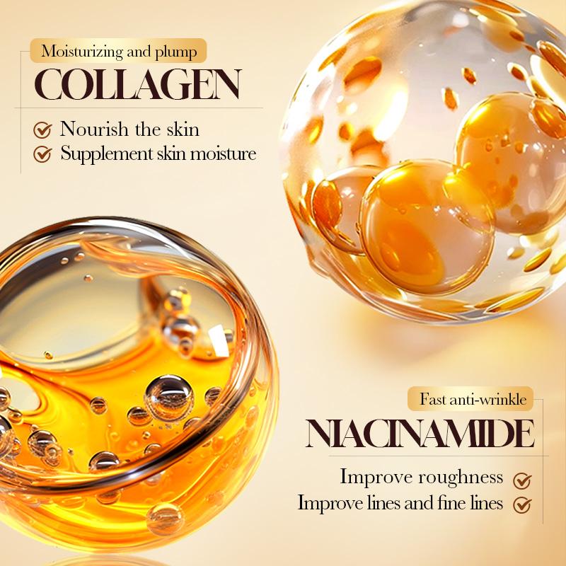 Golden Collagen Facial Masks Moisturizing Improve Wrinkles Face Mask Sheet Firming Nourishing Masks BeautySkin Care Products