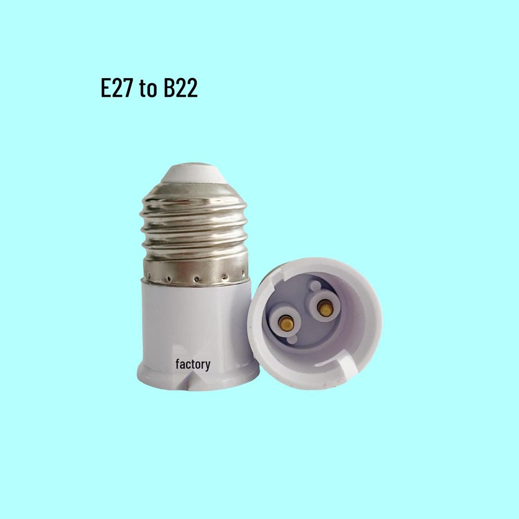 B22 To E27/E14/E40 Universal Lamp Socket Converter