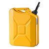 Metal Fuel Container, 20 L, Fuel Jerry Can with Spout and Comfort Handle, 6 L/min Max Flow Rate, Leakproof & Corrosion-resistant Metal Gas Tank Most