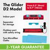 Tyroler The Glider D-2 Magnetic Window Cleaner | Window Cleaning | Window Cleaning Tools for 8-18mm Thick Windows | Double-Sided Glass Cleaner | Magne