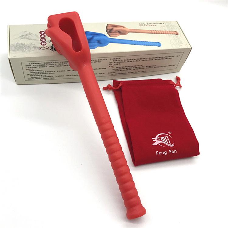 Silicone Massage Hammer for Shoulder, Neck, and Leg Therapy