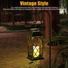 LED Solar Lantern Hanging Light Outdoor Yard Patio Garden Decor Lamp Landscape (#A)