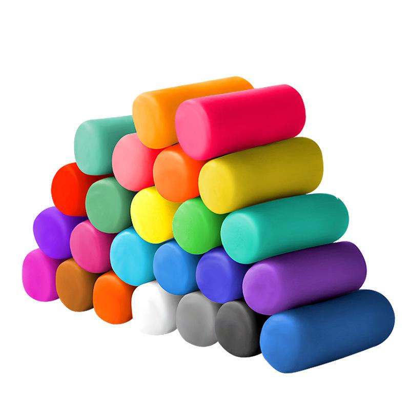 Set Argilă de Grâu 24 de Culori: Set de Unelte Jucării Plastilină DIY Handmade pentru Copii