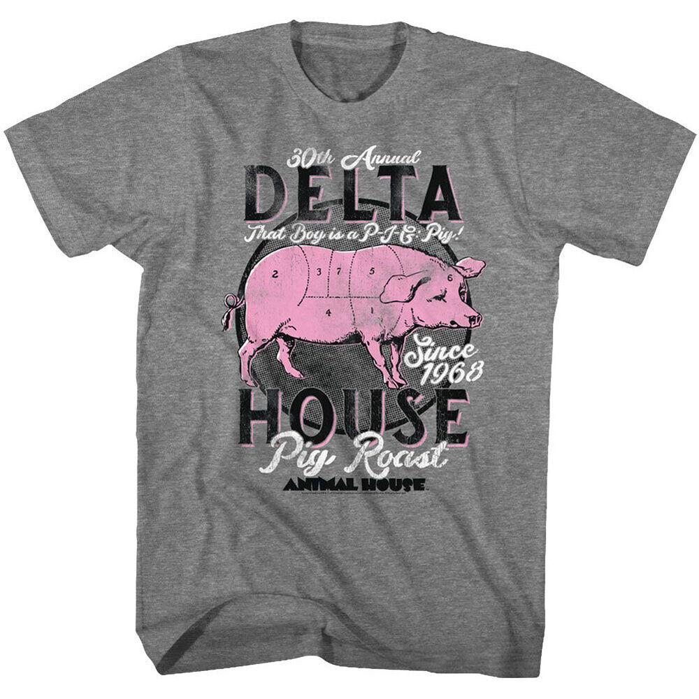 

Футболка унисекс Animal House Pig Roast Graphite Heather
