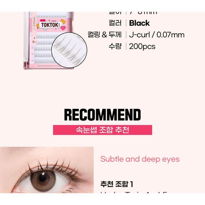 CORINGCO Toktok-Hara Filter Eyelash Under - 3 Types