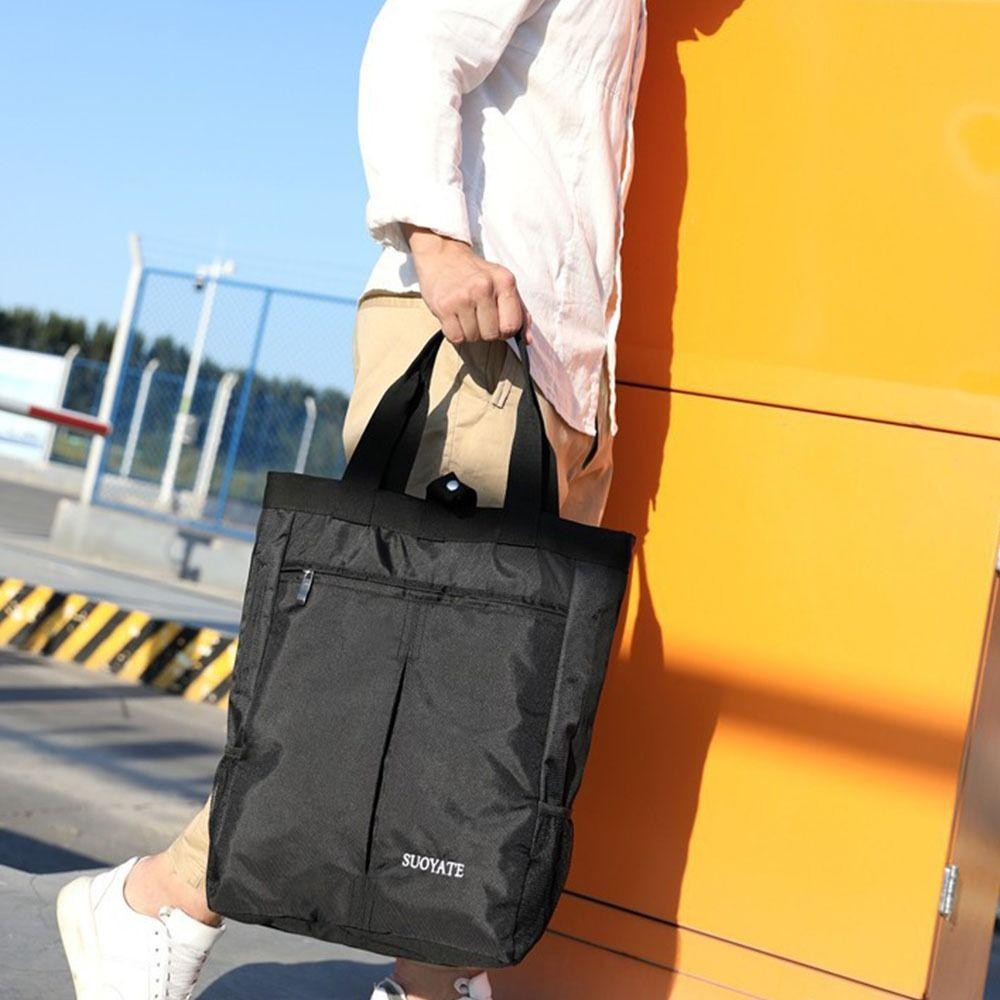 

Waterproof Men s Handbag Large Capacity Document Bag Multi-function File Package Business синій