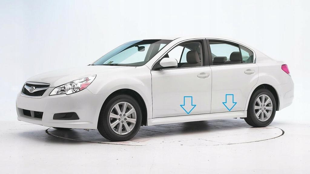 Subaru Legacy 2004-2013 - Chrome Protective Side Door Strips