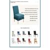 Dining Table Chair Cover Cushion Chair Back Cover Integrated Chair Cover Swastika Universal Thickened Elastic Stool Cover Set Household