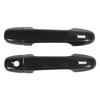 Otros Accesorios 4 piezas/juego Cubierta de Manija de Puerta Exterior Tapa de Cerradura Adhesiva para GR86 2012-2021 Manija de Puerta Exterior de Coche(Estilo de Fibra de Carbono)