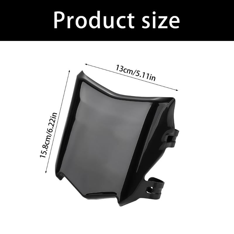 Electric Bike Number Plate with Cable Tie ABS Off Road Motorcycle Number Plate Protectors With Easy Installation