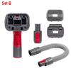 2-In-1 Pet Grooming Vacuum Brush Kit, Dog Cat Shedding Hair Removal Tool Compatible for Dyson V6 V7 V8 V10 V11 V15 Cordless Vacuum Cleaner