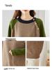 In Stock Autumn Winter Soft Skin-Friendly Round Neck Women's Niche Knitted Sweater