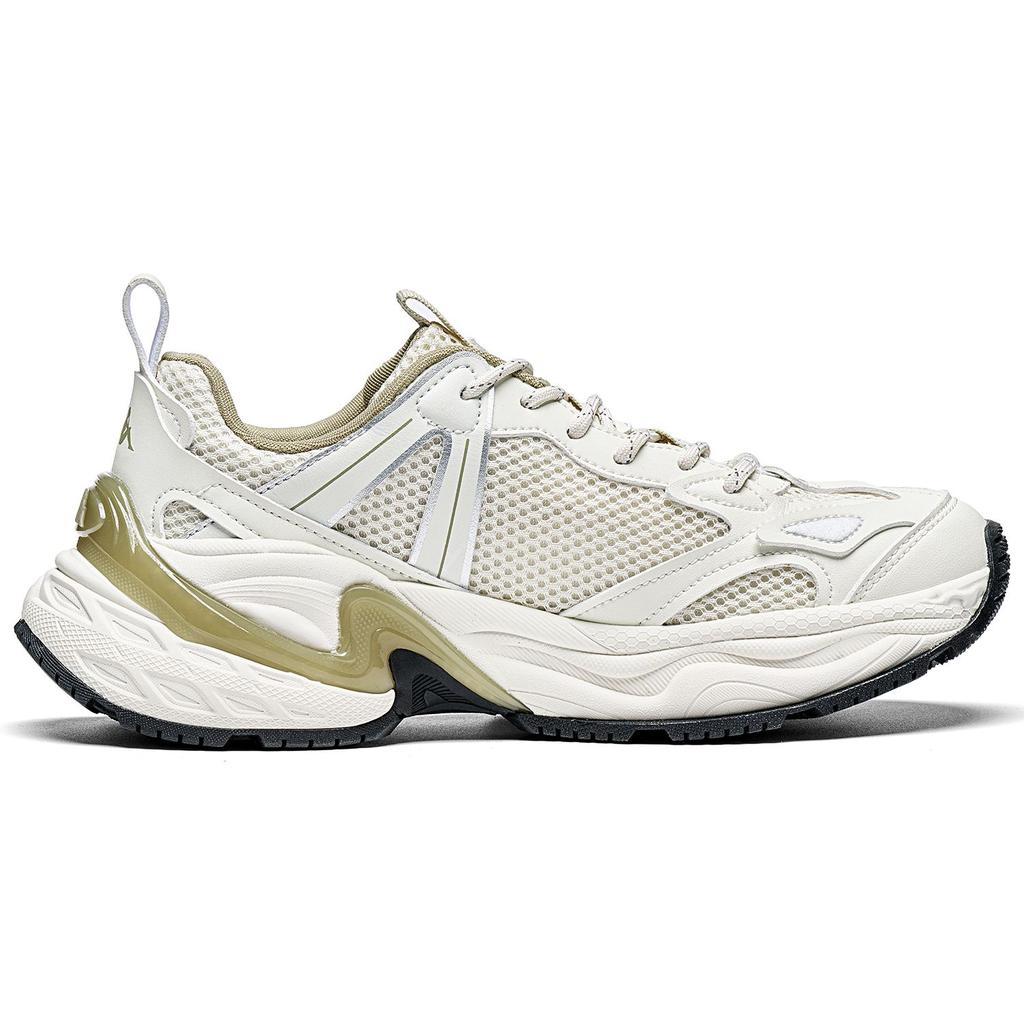 Kappa Augustus Retro Thick Sole Trendy Comfortable Versatile Non-Slip Wear-Resistant Breathable Low-Top Dad Shoes Unisex sneakers K0EX5MC01CJ-0106