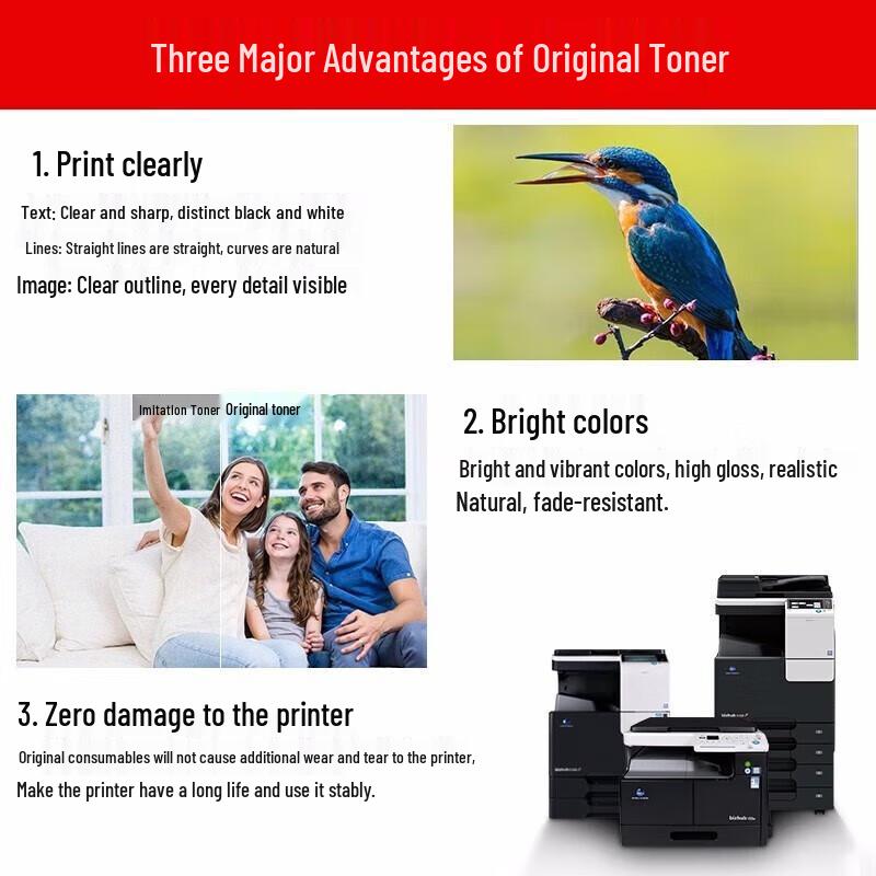 Konica Minolta TN228 Original Black Toner Cartridge