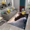 3D Dragon Carpet for Balcony Living Room Children Bedroom Bathroom Kitchen Door Entrance Non-slip Rugs Floor Mat for Home Decor