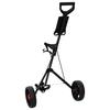 Golf Trolley Black 66 x 65 x 112 cm Iron