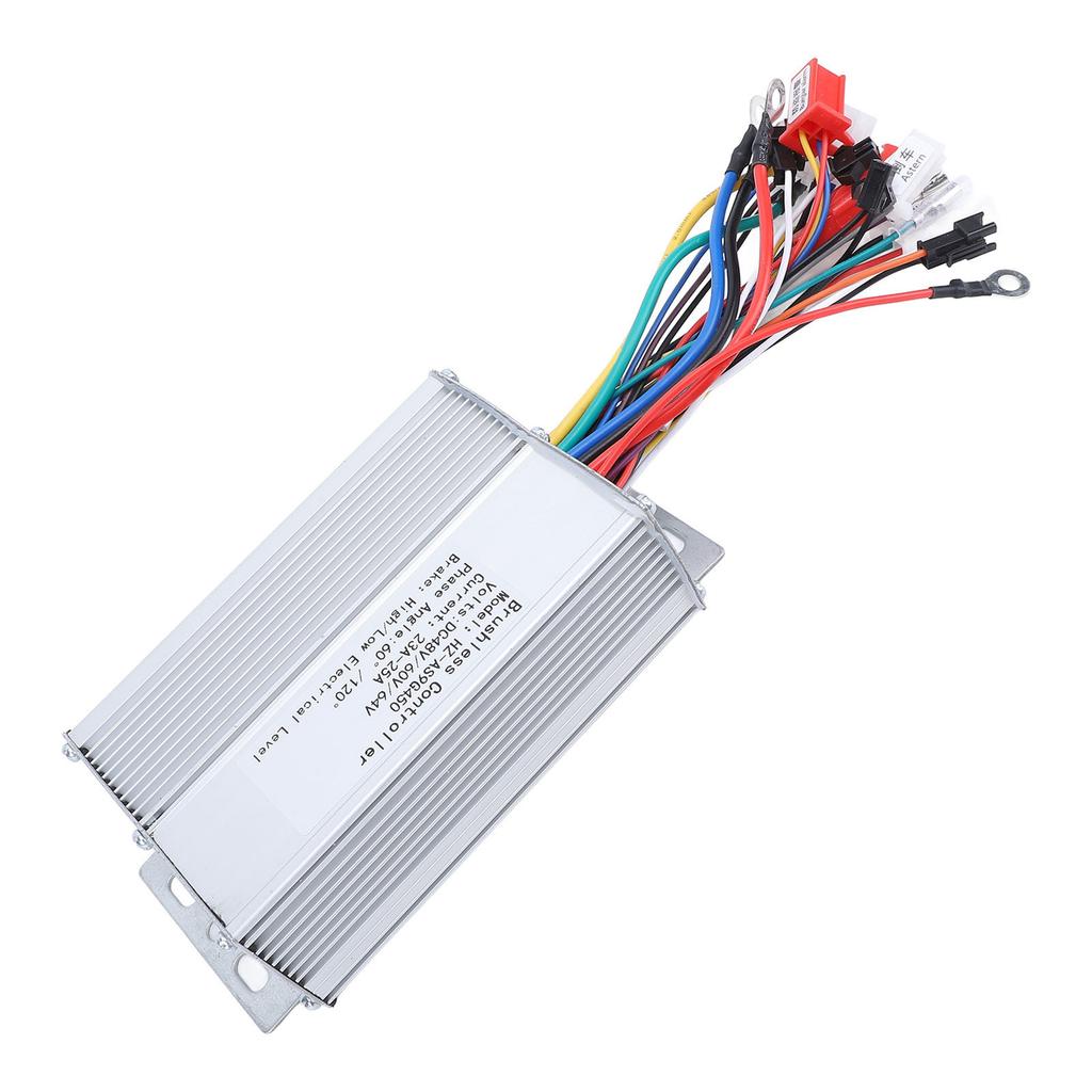 48V 60V 64V 450W Motor Bezkartáčový Regulátor Hliníková Slitina Řídicí Jednotka Motoru pro Elektrické Kolo Skútr