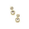 S925 Sterling Silver Square Zircon Diamond Stud Earrings: Elegant, Luxurious, Versatile Fashion Accessory