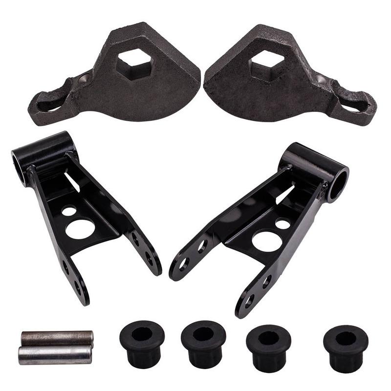 3" vorne 2" hinten Höherlegungs-Kit für Dodge Durango 98-03 Torsionsstab-Schlüssel und Schäkel