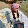 Fashionable And Casual Scarf Women S Artistic Spring Summer Decorative Headscarf