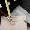 Set di 5 Portapenne Fumetto in Sandalo con Impugnatura Confortevole per Scrittura, Arte, Pittura