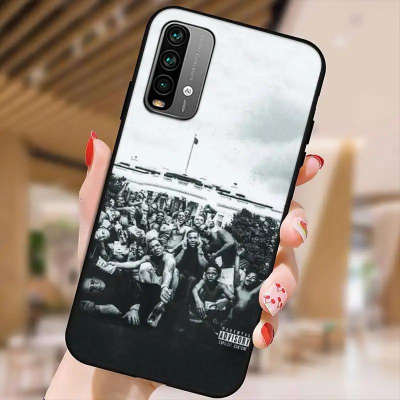 

Чехол для телефона Kendrick Lamar Rapper для Xiaomi9 10 11PRO LITE Redmi NOTE7 8 9 10A PRO K40 Poco3 Shell pocoM3Pro